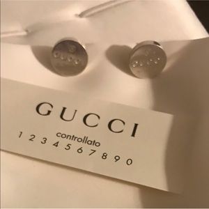 Gucci earrings sterling silver